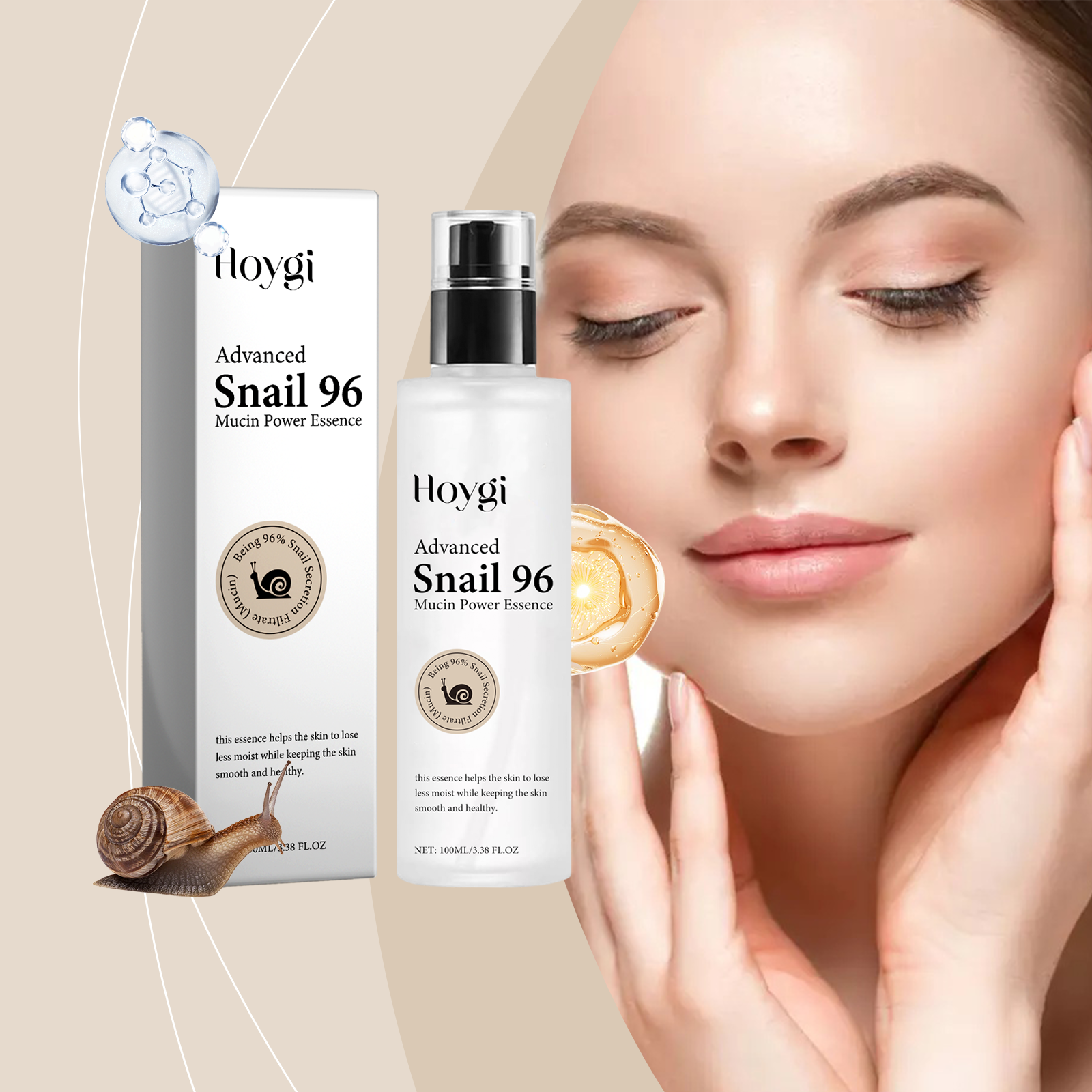 Snail Secretion 96 - 100ml Precious Snails 96 Mucin Serum