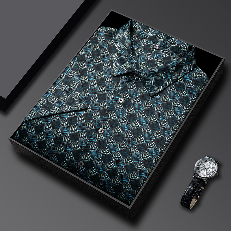 Luxurious Silk Print Shirts Fo - огляд і ціна Luxury Skincare Men