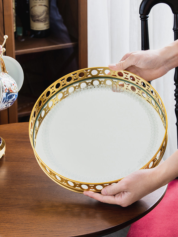 Light luxury mirror brass rota - огляд і ціна High Luxury Skincare