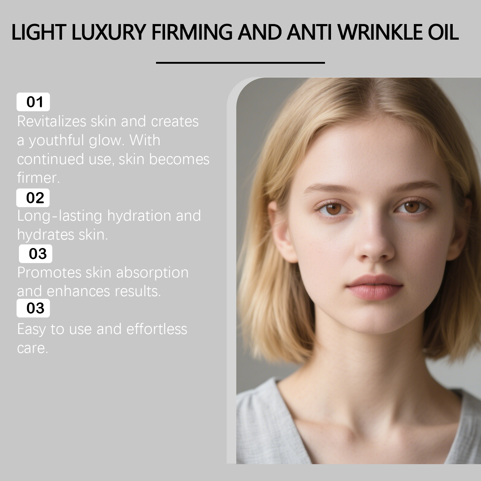 Firming Facial Care Oil Liftin - огляд і ціна High Luxury Skincare