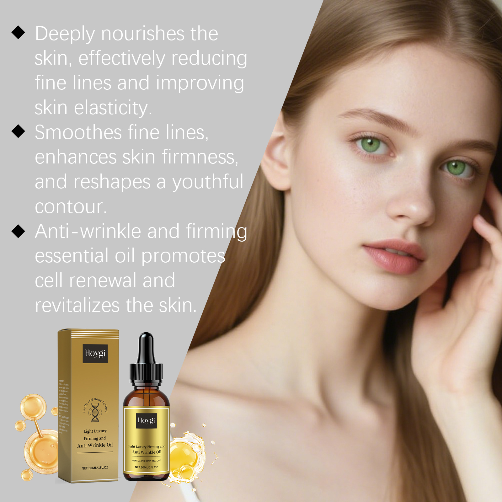 Firming Facial Care Oil Liftin - огляд і ціна High Luxury Skincare
